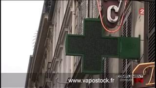 Reportage France 2 cigarette électronique wwwvapostockFr [upl. by Resay987]