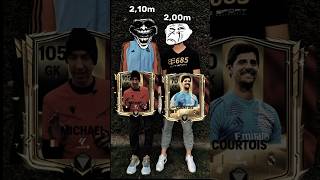 Courtois shocked 😲shorts easports fcmobile [upl. by Gavin]