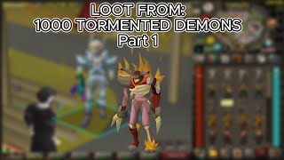 LOOT FROM 1000 TORMENTED DEMONS  PART 1 [upl. by Varrian575]