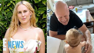 Rumer Willis Talks Dad Bruce Willis LATEST Role Being a Grandfather  E News [upl. by Rexanna]