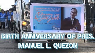 QUEZON DAY PARADE AUGUST 19 2024 [upl. by Noma405]