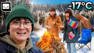 OFFLINETV SURVIVES WINTER CAMPING [upl. by Doble747]