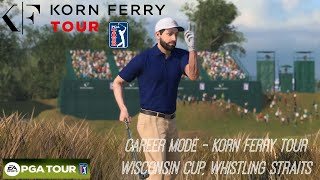 PGA Tour PS5  Road to the PGA Tour Career Mode  Korn Ferry Tour  Wisconsin Cup [upl. by Aisauqal144]