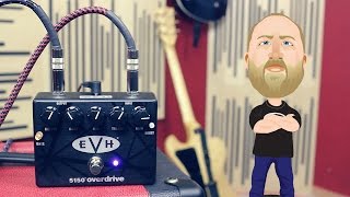 MXR EVH 5150 Overdrive  Demo [upl. by Dorkus]