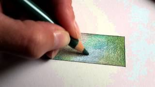 How I build background with Polychromos pencils  Tutorial  How to [upl. by Broida]