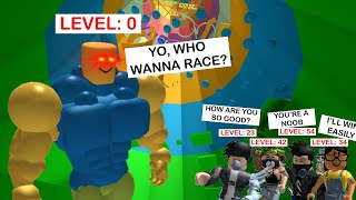 Roblox  Tower Of Hell  Racing People As A Noob [upl. by Sharpe625]