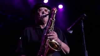 92 Year sax player Don Hill with The Jive Aces  When Youre Smiling [upl. by Hare]