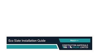 Eco Slate Installation Guide [upl. by Marysa181]