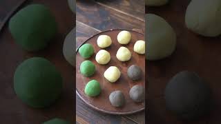 Recipe Easy MatchaHojicha balls with Sweet potatoes  Wagashi  dmatcha Tea School [upl. by Lered492]