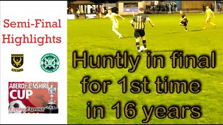 2nd Semi final of the Evening Express Aberdeenshire Shield 202425  Huntly v Buckie Thistle [upl. by Kolnick]