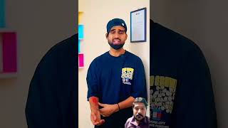 Bhadiya ny kat liya h 🤣reaction funny video viral shorts tranding [upl. by Alaehcim]