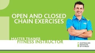 Open and Closed Chain Exercises [upl. by Addie]