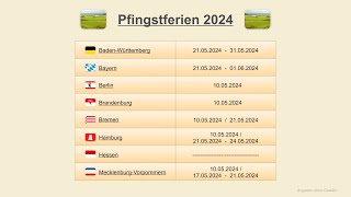 Pfingstferien 2024 [upl. by Ycnahc]