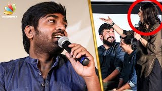 Vijay Sethupathi Trolls VJ Priyanka On Stage  Junga Audio Launch  Yogi Babu [upl. by Aerdied237]