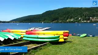 Le lac de Gérardmer et ses 115 hectares deau turquoise [upl. by Llertac113]