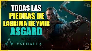 Todas las Piedras de Lágrima de Ymir Asgard  Assassins Creed Valhalla [upl. by Leksehc]