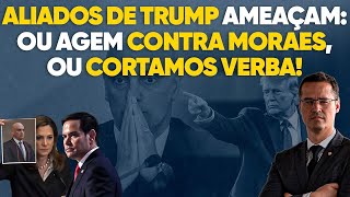 Guerra Aliados de Trump pressionam Moraes ao ameaçar cortar verba da Comissão de Direitos Humanos [upl. by Ahtera]