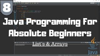 Java Tutorial for Beginners 8  Arrays [upl. by Refannej]