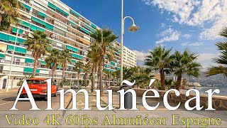 Almuñécar  Espagne  4K  walking  City of Almuñécar  Virtual tours [upl. by Suiramed]