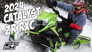 2024 Arctic Cat Catalyst ZR 600 RXC Exclusive First Ride Review [upl. by Elyk]