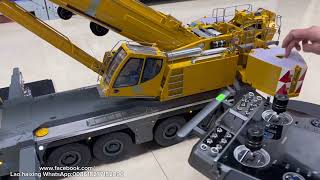 How to operate the LTM1350 hydraulic crane What should you pay attention to when you operate it [upl. by Meaghan]