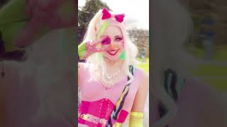 FNAF Cosplay  Glamrock Chica Sundrop amp Vanny [upl. by Inaej]