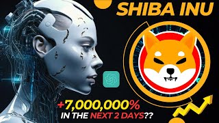 CHAT GPT PREDICTS SHIBA INU TO HIT NEW ALL TIME HIGH SOON  SHIBA INU NEWS  SHIB PRICE PREDICTION [upl. by Delmar376]