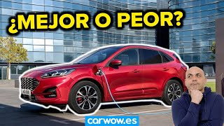 FORD KUGA HIBRIDO ENCHUFABLE SUV ΒΏMEJOR o PEOR QUE UN TUCSON o un QASHQAI [upl. by Eelloh]