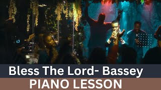 BLESS THE LORD NATHANIEL BASSEY PIANO TUTORIAL  Instructor Emmanuel [upl. by Chloette]