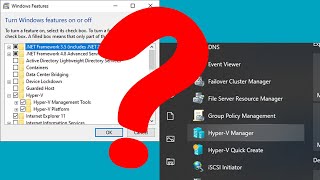 How to Enable and Run the Missing HyperV Manager After Installing it on Windows [upl. by Sobel]