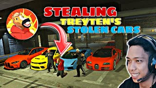 Stealing Treyten STOLEN SUPERCARS in GTA 5 Lambo amp Bugatti [upl. by Damick]