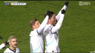 Michael Gregoritsch Goal Kazakhstan vs Austria 02 All Goals and Extended Highlights [upl. by Afital]