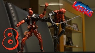 SPIDERMAN STOP MOTION Action Video Part 13 with BATMAN [upl. by Lynna]