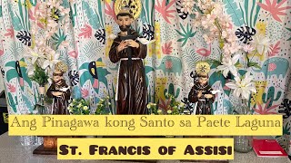 ST FRANCIS OF ASSISI PINAGAWA KO SA PAETE LAGUNA Hermano2024 santo catholic travel [upl. by Cogan]