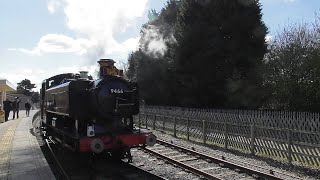 Ecclesbourne Valley Railway  94xx 9466  15th April 2021 [upl. by Nnawtna]