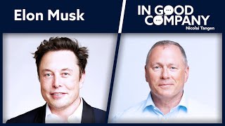 Elon Musk  LIVE Podcast  In Good Company  Norges Bank Investment Management [upl. by Ariat840]