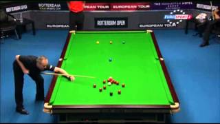 John Higgins  Daniel Wells Full Match Snooker Rotterdam Open 2013 [upl. by Glenna]