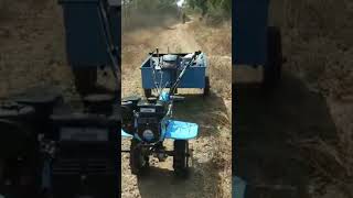 Power weeder with Trolley Attachment [upl. by Raina]