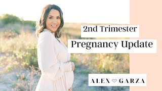 SECOND TRIMESTER PREGNANCY UPDATE  ALEXANDREA GARZA [upl. by Aokek281]