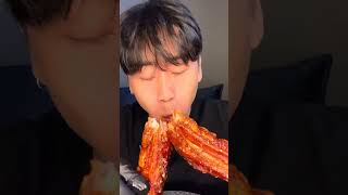 Eat a delicious crispy pork belly vlog The delicious crispy pork belly is so delicious [upl. by Calen]