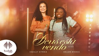 Camilly Vitória e Kellen Byanca  Deus Está Vendo Clipe Oficial [upl. by Harraf]