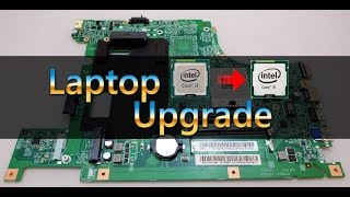 Lenovo B590 laptop CPU upgrade step by step [upl. by Hoover]