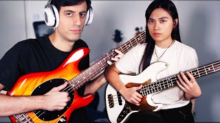 Teaching My Girlfriend How To SLAP BASS [upl. by Anahpets]