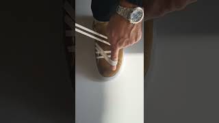 Casual shoessneakers laces tie technique clean look [upl. by Rue]