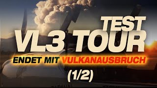 VL3 Tour endet im Vulkanausbruch  Toskana Amalfi Kalabrien 12 [upl. by Nord924]