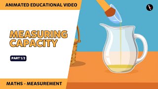 Measuring Capacity  Non standard unit  Part 1  Maths For Kids  TicTacLearn  Fun with Gaffy [upl. by Darom63]