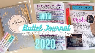 Mon BULLET JOURNAL flip through [upl. by Lenahtan201]