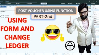 Post Voucher Using Function2nd  anuragtiwari7149 [upl. by Burny]