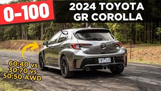 2024 Toyota GR Corolla review 0100 amp POV test drive [upl. by Nirrol]