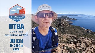 Trail UTBA 70 km Ultra Trail des Balcons dAzur 2023 [upl. by Siuol91]